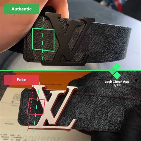 louis vuitton monogram belt real vs fake|how to check if louis vuitton is real.